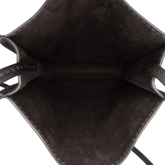 Pre Loved The Row Vintage TR129 Minimalist Crossbody Bag Women Black Crossbody - Picture 4 of 6